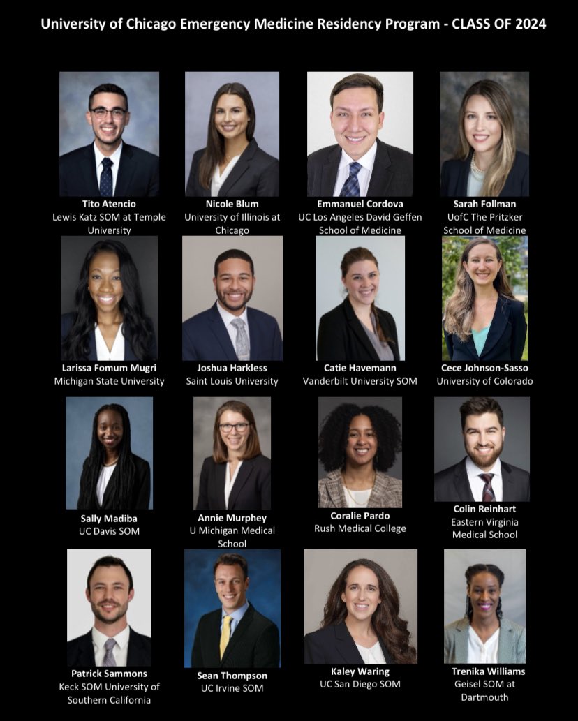 UChicago EM (@uchicagoem) on Twitter photo We are BEYOND THRILLED to announce our incoming class at <a href="/UChicagoEM/">UChicago EM</a> What a MATCH! 🎉🎉🎉
#MatchDay2021 We are BEYOND THRILLED to announce our incoming class at <a href="/UChicagoEM/">UChicago EM</a> What a MATCH! 🎉🎉🎉
#MatchDay2021