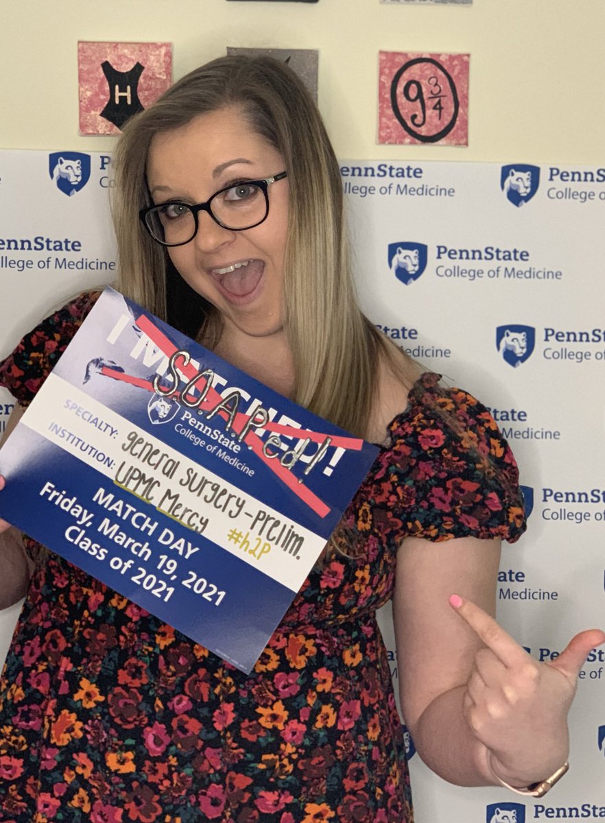 Trading in bones for bowels but I’m so excited to be spending the next year learning how to be the best surgeon I can possibly be back in my favorite city🖤 
#SOAP21 #UPMCMercy #GenSurgPrelim2021
Watch out #OrthoMatch2022 I’m harder to get rid of than C. diff😉
