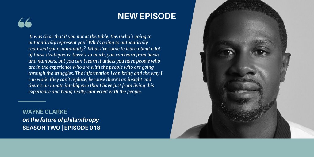 sarah_e_is's tweet photo. In this latest conversation, @Go_JoannaGo  and I have a brilliant discussion about the future of #leadership in #philanthropy and #systemschange. Wayne is what that future looks like. 

Listen here: https://t.co/QDqouEuY5K
#futureofleadership #futureofphilanthropy #tracktwo https://t.co/Ow8Nzkg1zI