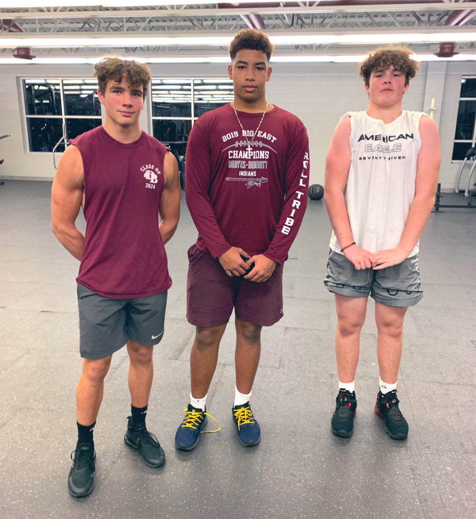 DB Football (@dbhs_fb) on Twitter photo 2 Freshmen and a sophomore putting work in at 6am this morning! #hardworkpaysoff <a href="/KCS__Athletics/">Tribe Athletics</a> <a href="/DBFBFoundation/">D-B Football Foundation</a> <a href="/KCS_DBHS/">Dobyns-Bennett HS</a> 2 Freshmen and a sophomore putting work in at 6am this morning! #hardworkpaysoff <a href="/KCS__Athletics/">Tribe Athletics</a> <a href="/DBFBFoundation/">D-B Football Foundation</a> <a href="/KCS_DBHS/">Dobyns-Bennett HS</a>