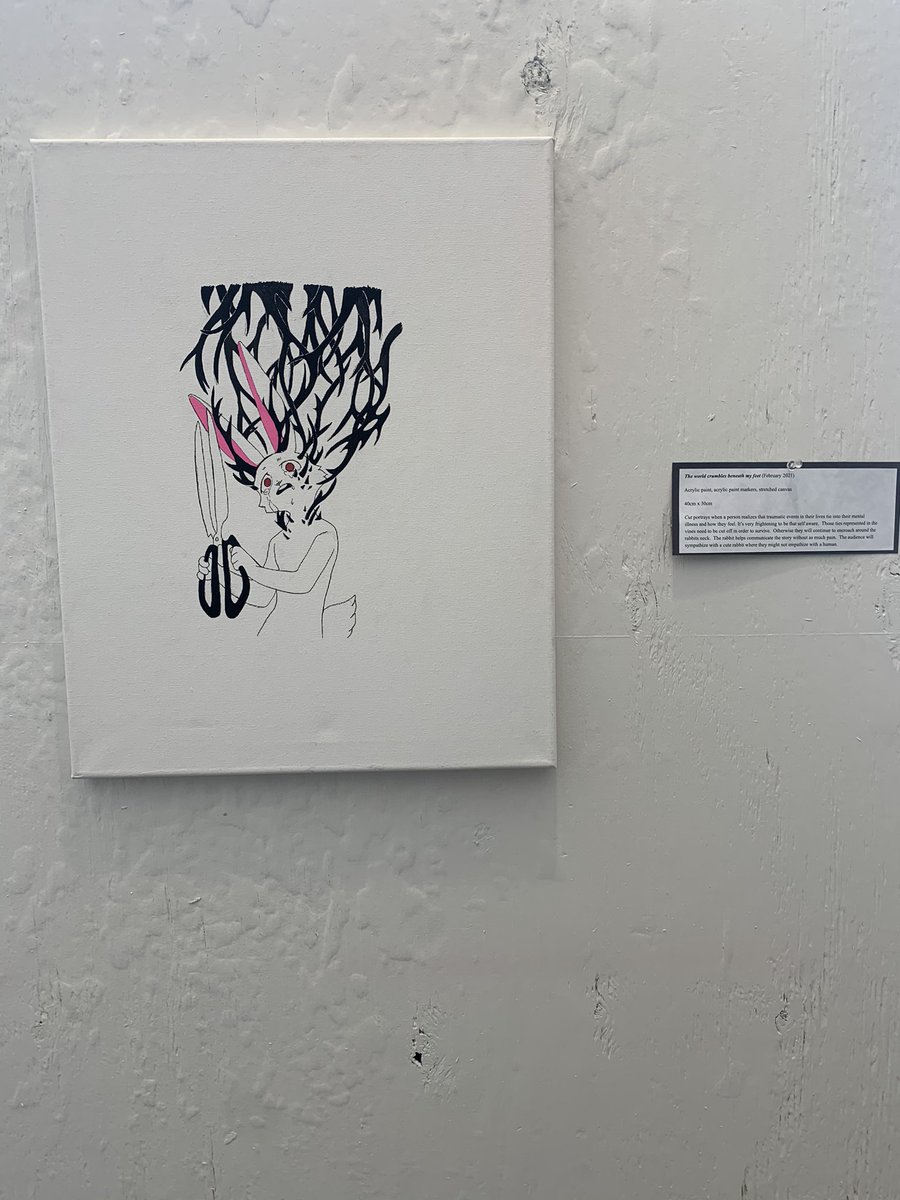 Today’s senior IB art exhibition <a href="/lyceechicago/">Lycée Français de Chicago</a> demonstrates the power of art in communicating emotions, thoughts and the commitment to self care. Very impressed with the function and purpose behind the works of art curated in today’s show. #arted #ArtTherapy #mentalhealth