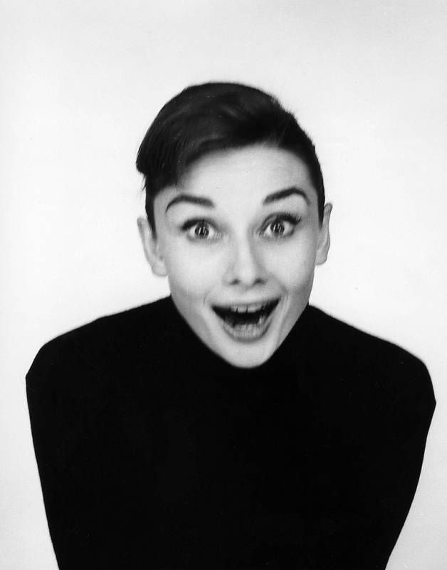 Audrey Hepburn photographed Funny Face, 1957 #LetsLaughDay