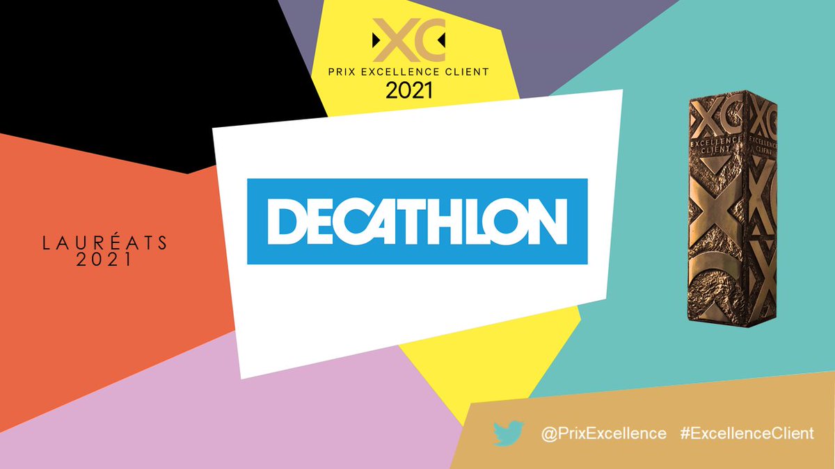 Bravo à <a href="/Decathlon/">Decathlon</a> lauréat du prix #ExcellenceClient 2021, une des 10 entreprises récompensées par @AcademieService <a href="/IpsosFrance/">Ipsos bva</a> <a href="/TrusteamFinance/">TRUSTEAM FINANCE</a>