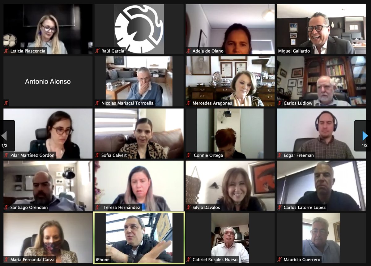 Agradezco a <a href="/GallardoLMiguel/">Miguel Gallardo Lopez</a> la invitación a la Junta de Consejo de <a href="/AliaRSE_Oficial/">Aliarse por México</a>, <a href="/CANACINTRAMex/">CANACINTRA México</a> reafirma su compromiso con la Responsabilidad Social Empresarial. Felicito a <a href="/SofiaCalvertMtz/">Sofia Calvert</a>, quien representará a nuestra institución en este Consejo Directivo.