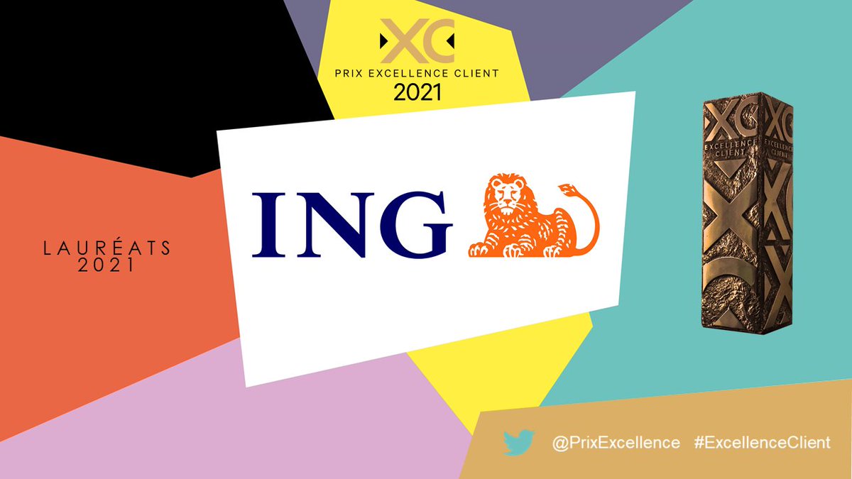 Bravo à @INGFrance lauréat du prix #ExcellenceClient 2021, une des 10 entreprises récompensées par @AcademieService <a href="/IpsosFrance/">Ipsos bva</a> <a href="/TrusteamFinance/">TRUSTEAM FINANCE</a>
