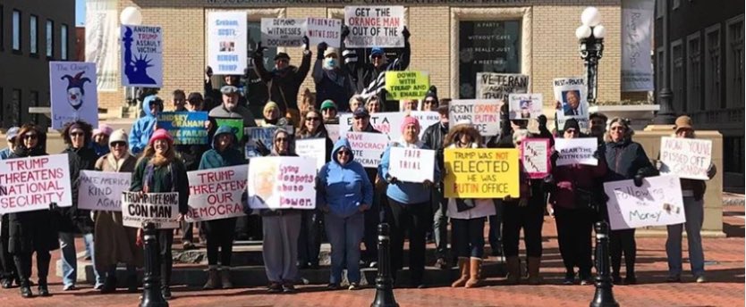 TellThemTuesday's tweet photo. Promoting candidates and protesting injustices in front of Lindsey Graham's Greenville, SC, office every Tuesday 12:00 to 1:00 since January 2017. https://t.co/ZsBOnemqAM
