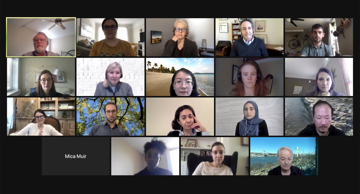 Even virtually, the Communications Workshop for Current Fellows is in full swing! <a href="/aboutscp/">John Beilenson</a> @KarenRosePhD <a href="/BrynnBHealth/">Brynn Bowman</a> <a href="/AsmaaAlbaroudi/">Asmaa Albaroudi</a> <a href="/DrVShead/">Veronica Shead</a> <a href="/PincusHarold/">harold alan pincus</a>