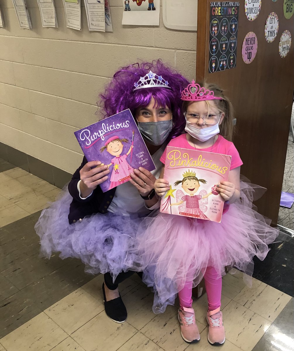 DawnaDaily's tweet photo. It's dress as your favorite book character day at B-PC Elementary!  #proud2BPC https://t.co/rja0AXwazO