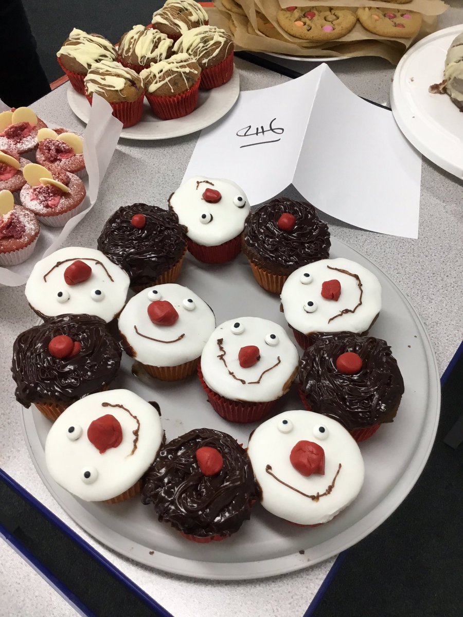 LboroGSYear8's tweet photo. Well done 8HP on a fantastic cake sale to raise funds in support of Red Nose Day. A fantastic effort to provide delicious treats for us all 🙂 https://t.co/Vfsbju3TQQ