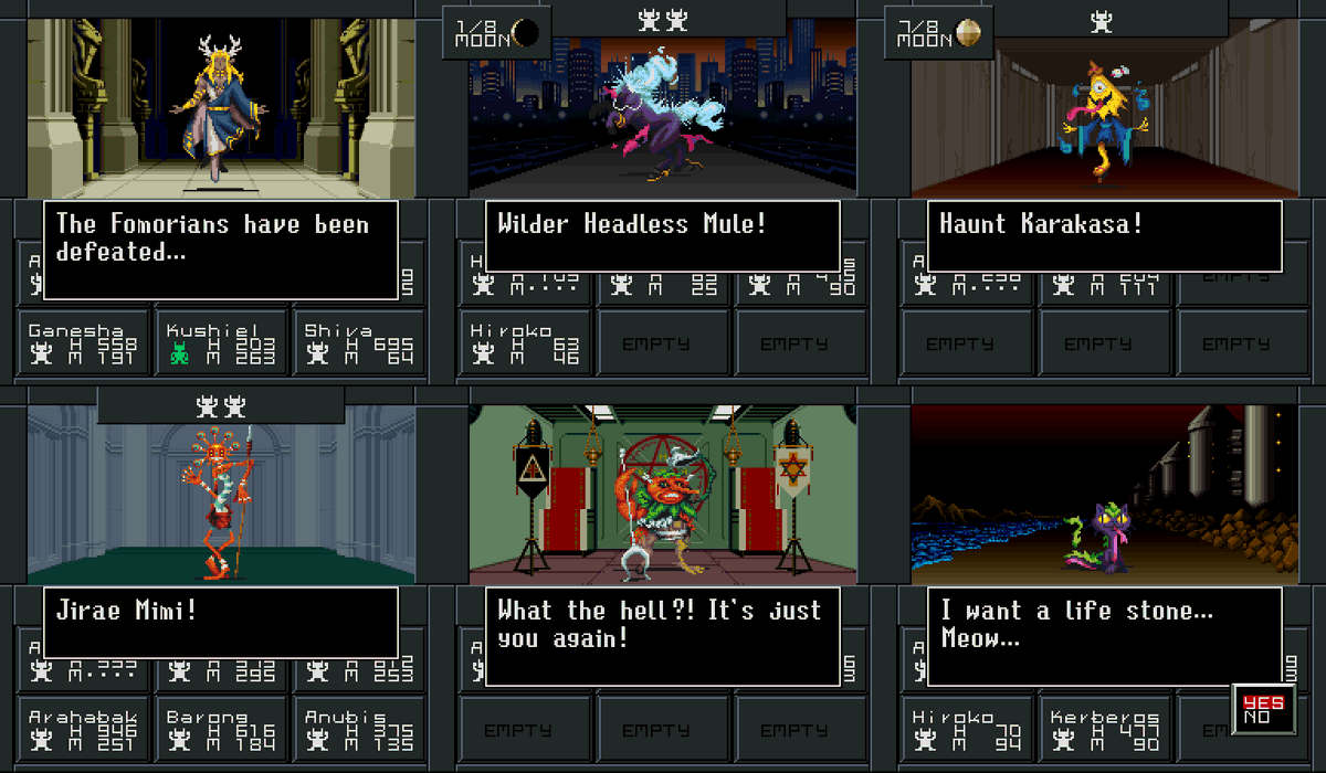 atmaflare's tweet image. Some of my own mythological designs turned demons too! My designs aren&apos;t originally made to fit the series, so just some I felt could pass as Megaten-esque more easily. 👀