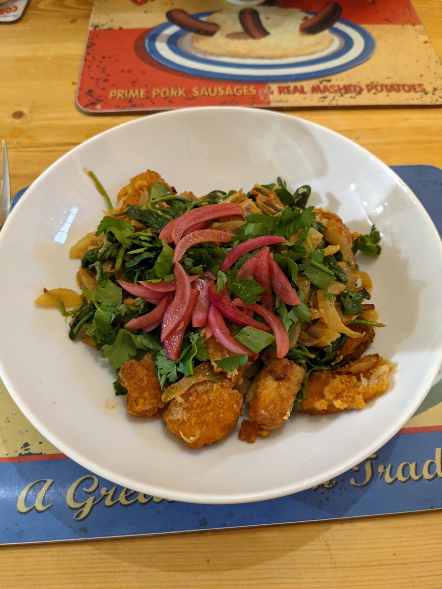 Finally got round to making the fish finger bhorta from <a href="/Nigella_Lawson/">Nigella Lawson</a>. Wasn't sure when I read it but shouldn't have worried, was delicious!! Thank you for a fab recipe 😋