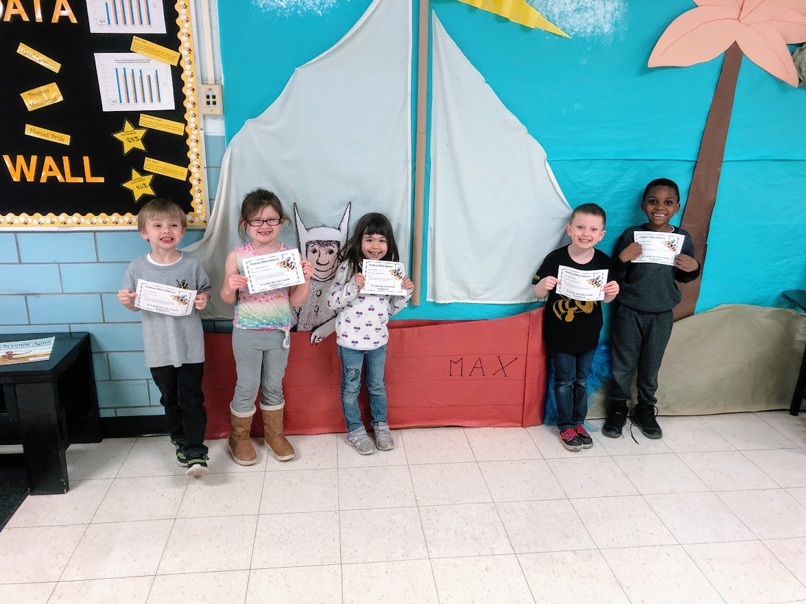 BushHornets's tweet photo. Woot woot! Congrats to our students that earned positive referrals this week -- we are so proud of you, Hornets!!! https://t.co/CuNMhQcDkZ