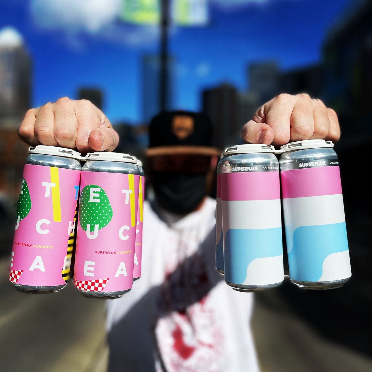 Fresh as f*ck Super Flux beer just dropped at both locations! Colour &amp; Shape is their flagship IPA and Pretty Much Yeah (lactose IPA collab with Gigantic Brewing). Only 3 flats at each location. These won’t last long 👌🍺
.
.
#yyc #beer #craftbeer #yycbeer