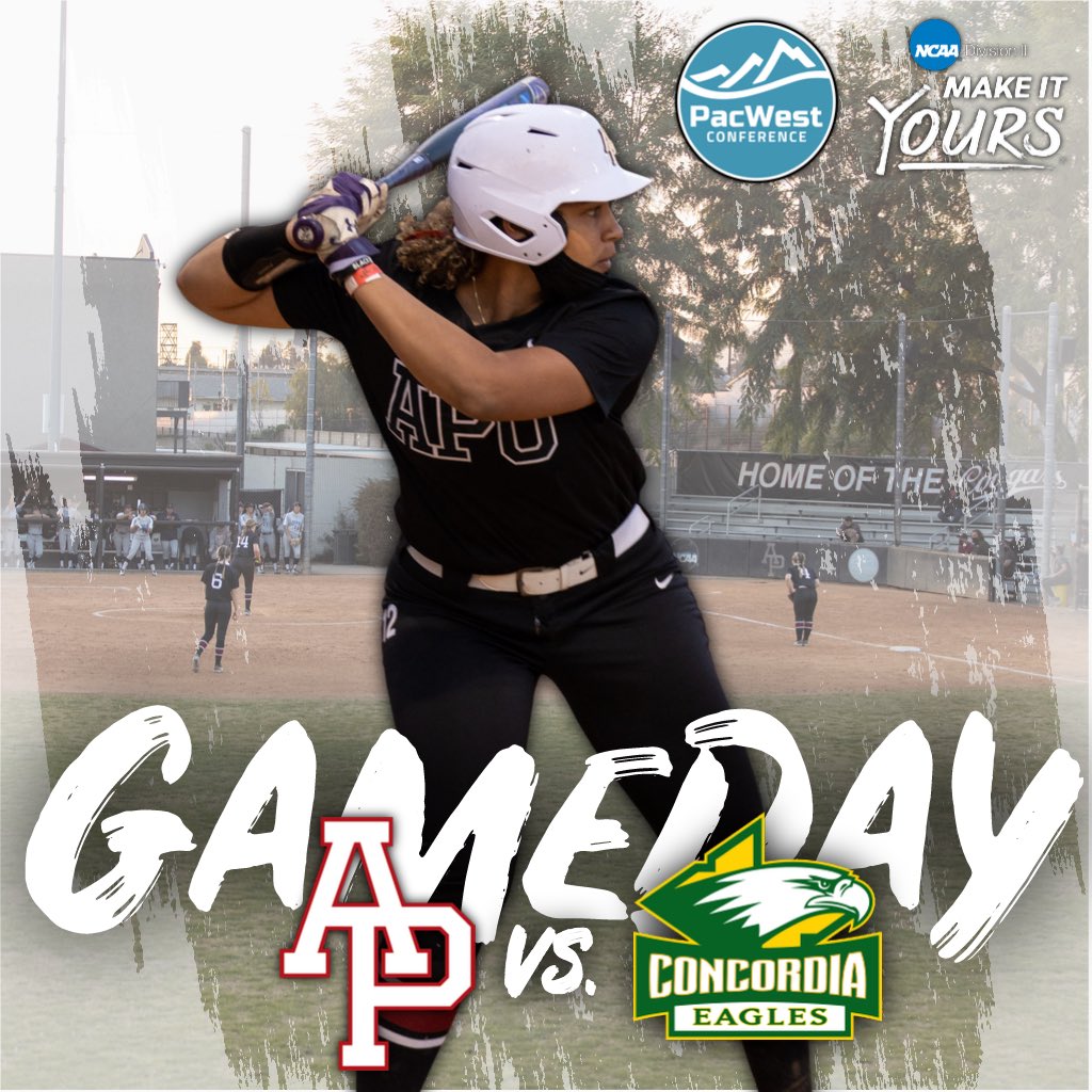 APUCougars (@apucougars) on Twitter photo GameDay for <a href="/APUSoftball/">APUSoftball</a>! The Cougars host Concordia for a doubleheader starting at 4:00 pm... live stream: athletics.apu.edu/watch/?Live=15⦠GameDay for <a href="/APUSoftball/">APUSoftball</a>! The Cougars host Concordia for a doubleheader starting at 4:00 pm... live stream: athletics.apu.edu/watch/?Live=15ā¦
