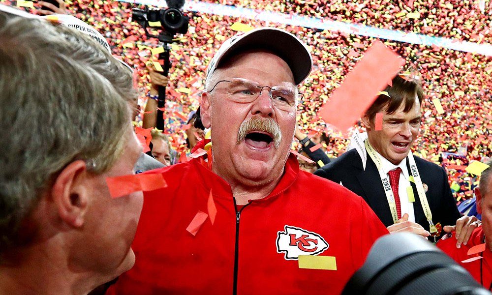 Wishing Andy Reid a very happy birthday today. is very pleased for him. 