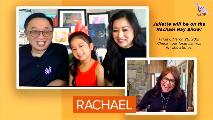 Look for Juliette on <a href="/RachaelRayShow/">Rachael Ray Show</a> March 26th.  Check your local listings for showtimes. <a href="/aadp/">AADP</a>