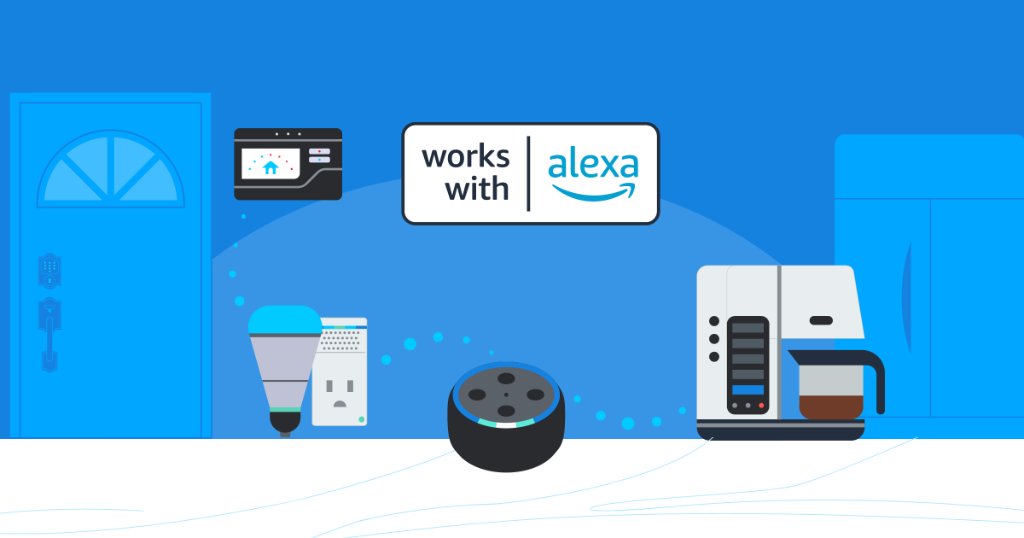 Check out the “Works With Alexa” badge's brand-new look—and upcoming new program requirements to ensure #Alexa customers have the best smart home experience. 👉 Read more: amzn.to/3tDu3Qh