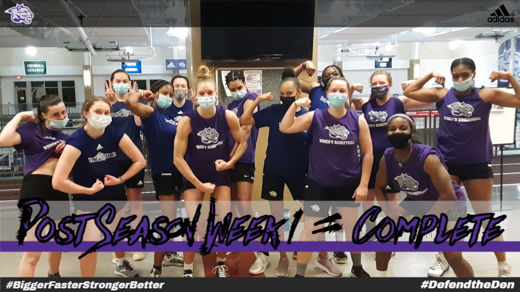 Week 1 of Post Season is in the books. Let's get it!! #YHC #GoMountainLions #DefendtheDen #BiggerFasterStrongerBetter 💜💪🏀