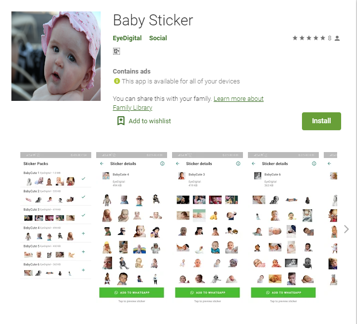 sadik05013796's tweet photo. Baby Sticker is a really awesome and fantastic app plz click this app link and enjoy for baby sticker
https://t.co/oixuy6fV05
#goodapp #bestapp #superapp #wonderfulapp #fantasticapp #lovelyapp #amazingapp #googlepaly #babysticker #sticer #stickerforbaby https://t.co/YOlKSMEnBS