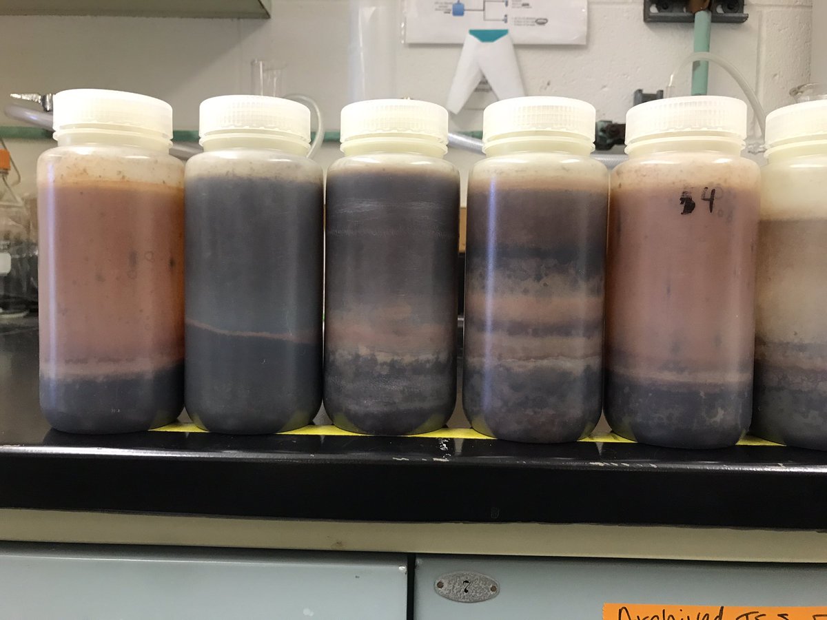 Mystery Mud. Cuyahoga River sediment looks pretty cool after you forget about it in a dark cabinet for 6 years. #LabTour #MudMatters