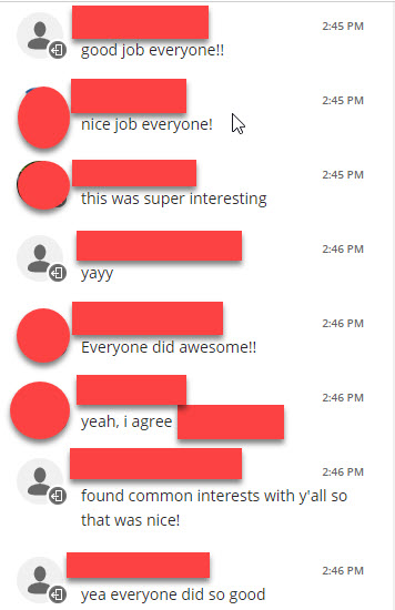 ProfeGoodwin's tweet image. What a way to start the weekend! Class started with everyone being nervous to present and ended with these positive affirmations. @OaktonHS #weareoakton