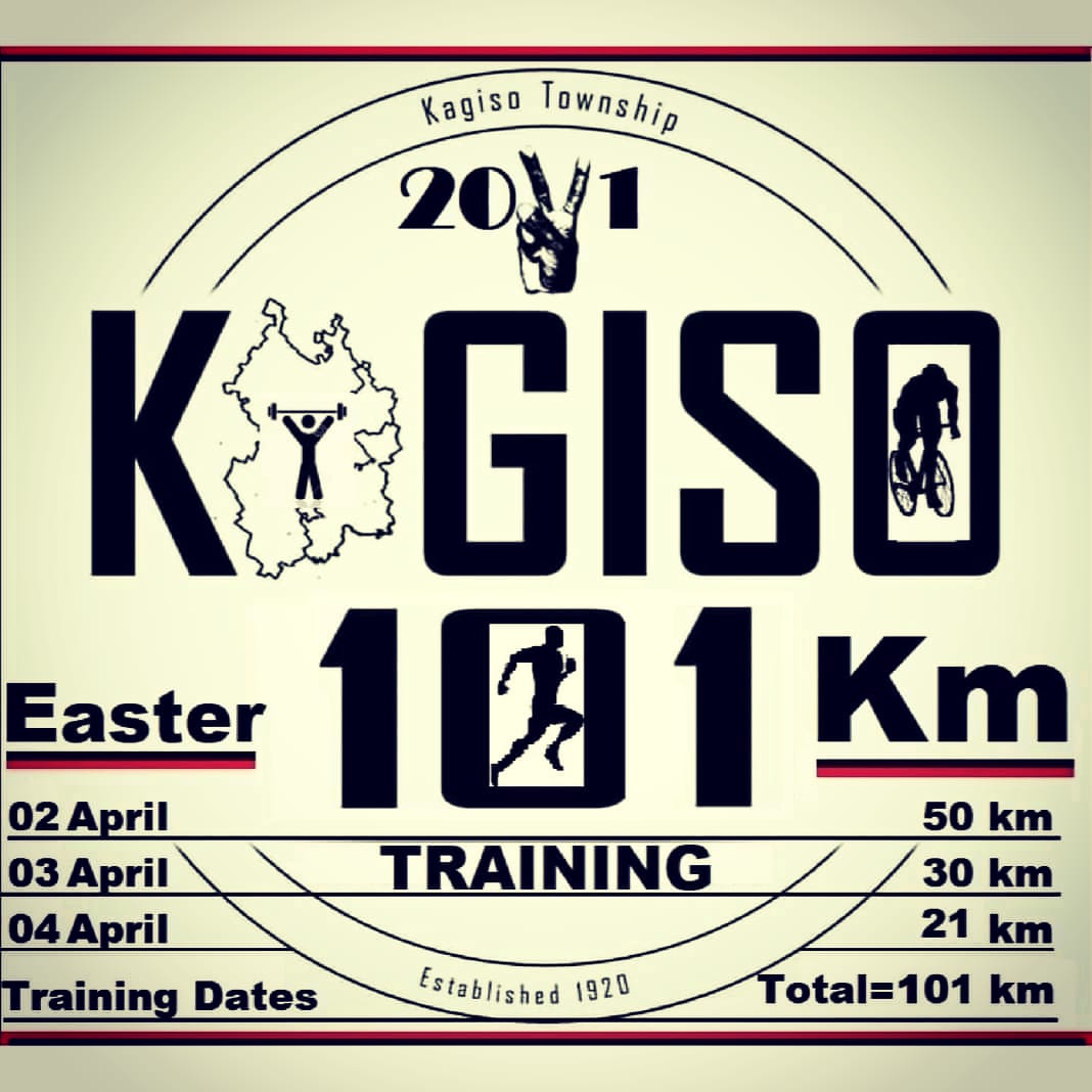#HighMileage #EnduranceTraining #KeepFitWithCitizens #RunMogaleCity 
1st Ever West Rand, Mogale City, Kagiso 100km, 3 days Training ...
...COME RUN/CYCLE/SUPPORT ...