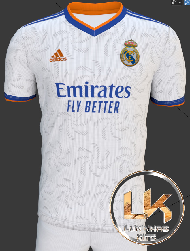 uniforme real madrid png