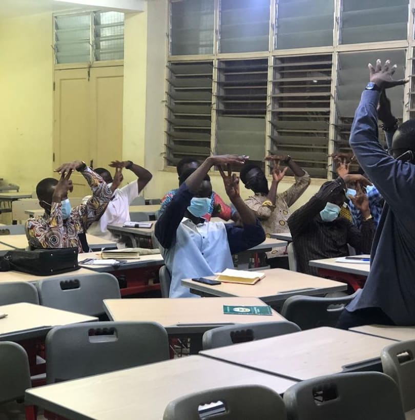 SenateGesa's tweet photo. On Friday 12th March, 2021, the 3rd GESA Senate's orientation for Hon. members was graced by Rt.Hon Christian Ntsiful (Speaker of @src_parliament) https://t.co/bzJBu4Oec1