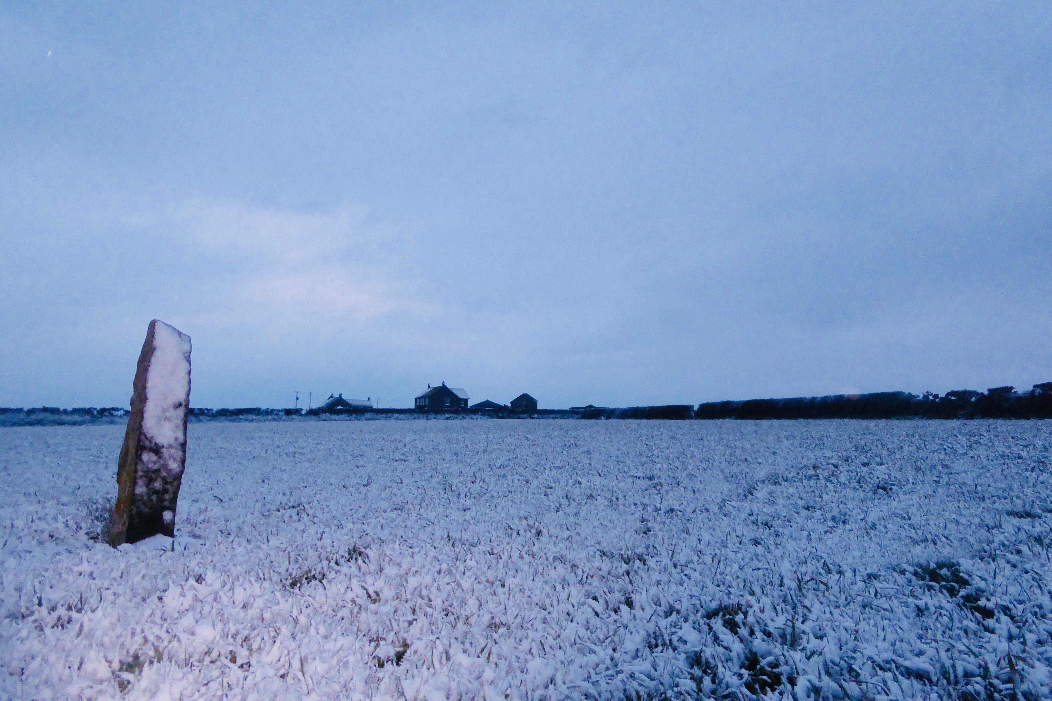 Abdel Three Years Ago Beast From The East 2 Menhir Standing Stone Walking Snow Cornwall T Co Fefjgz1hth Twitter