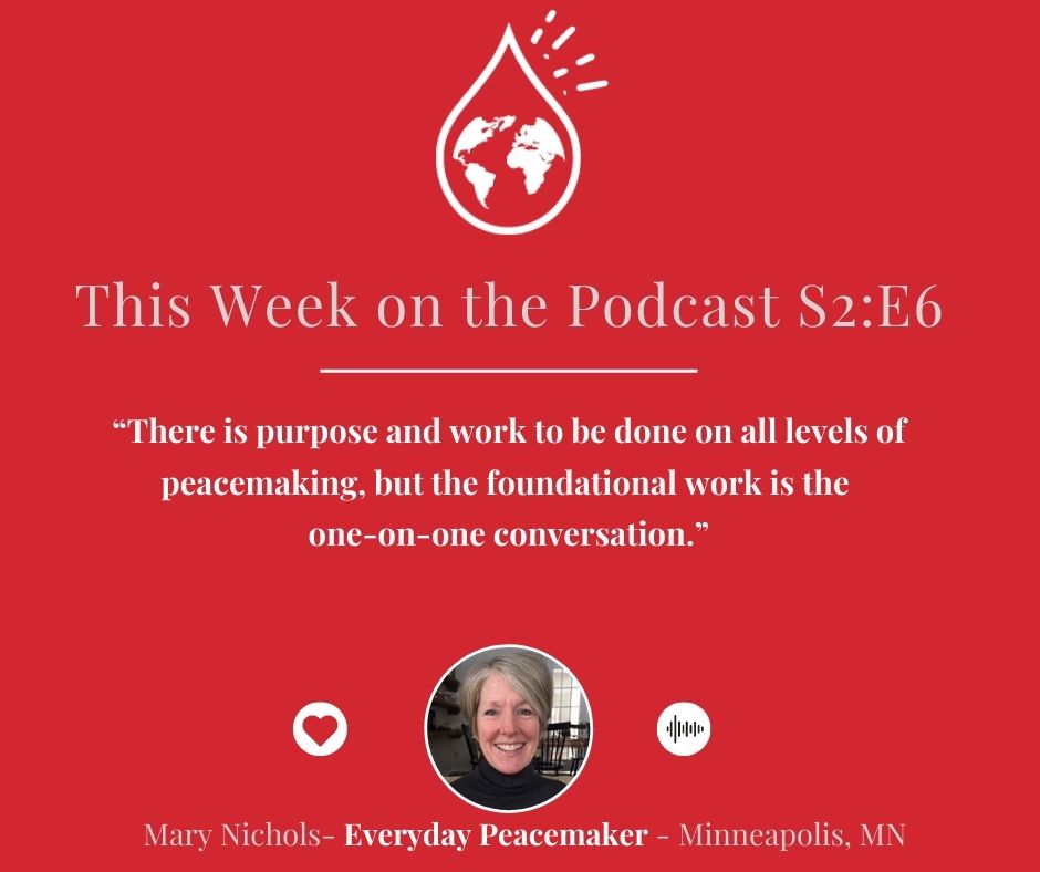 GlobalImmerse's tweet photo. holding space and waging peace in the one-on-one. Mary shares stories of her own successes and failures as a peacemaker, the importance of being still with our questions, and the transformative practice of what she calls ‘spiritual listening.’

https://t.co/xtKjA3DfO7 https://t.co/fjopgReHXz