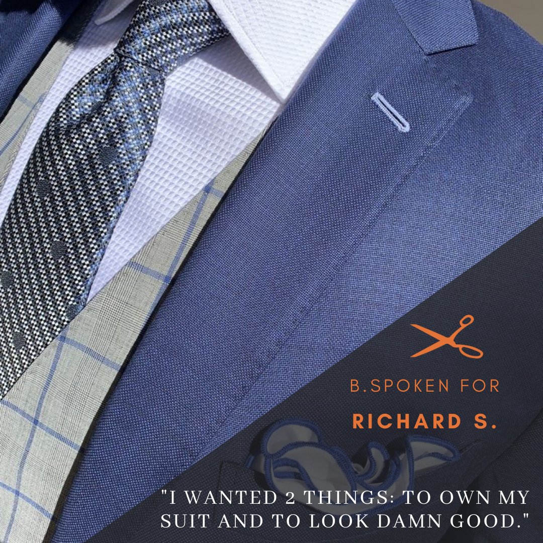 Richard: "Every single time I've walked in they have been so personable and friendly. I never felt pressured to pay more or to select the fabrics that were out of my price range. I will continue to sing their praises to anyone who will listen!"