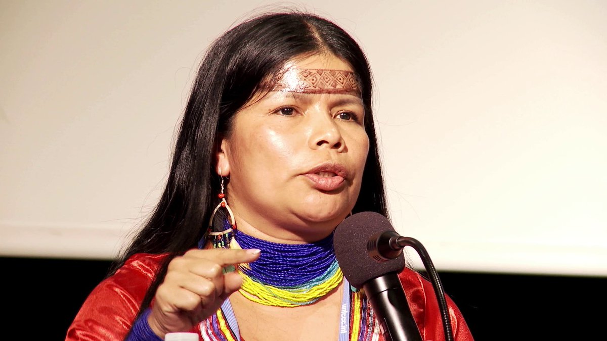 Retrouvez Patricia Gualinga, #défenseure équatorienne des droits de l’homme et des droits des peuples #autochtones, le LUNDI 22 MARS à 20:00 en Facebook Live. 
Inscription : cutt.ly/czNptFT #SaveTheDate