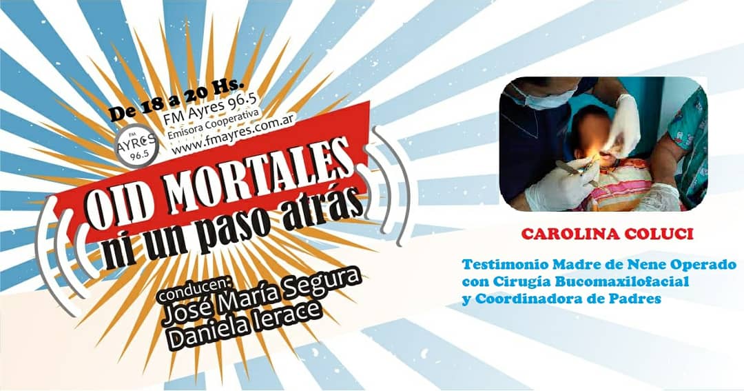 oid_ni's tweet photo. #Hoy en #OidMortales #NiUnPasoAtras 

🎙 Entrevista a #JonatanTanda y #MarcosGomez, trabajadores/as tercerizados de MCM #TrenesArgentinos 🚇 en lucha.

🎙 Entrevista a #CarolinaColuci, mamá de paciente infantil 🧒👧de cirugías bucomaxifaciales
 #FmAyres  https://t.co/NKBBXUEcXl https://t.co/p91z6oq4QK