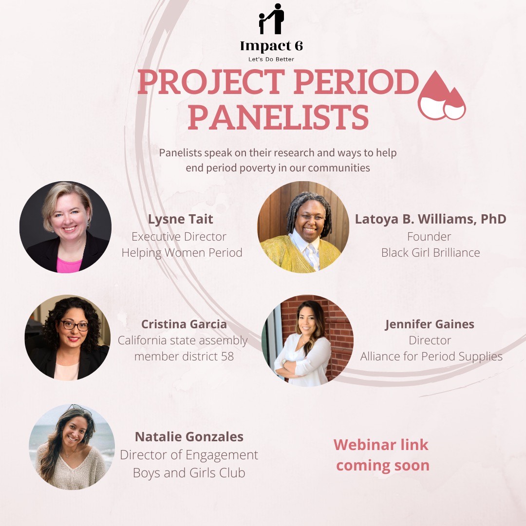 HelpingWomen1's tweet photo. Saturday,  Lysne will be joining an incredible panel to talk about our work to end period poverty along with other amazing organizations. Join us tomorrow. More info on @weareimpact6 page. https://t.co/n60B671Lzk