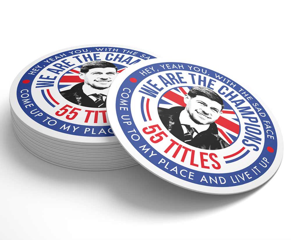 edmistondrive1's tweet photo. 🏆 WIN A 5️⃣5️⃣ Party Pack🏆

🇬🇧 1 x Flag of your choice
🍺 10 x Beer Mats of your choice

To enter simply 
🔵 FOLLOW &amp; RETWEET 🔴

🦈 Winner Drawn during Half-Time at Sunday’s Old Firm.

https://t.co/hoUT6oANDF https://t.co/gZYnD9XHoD