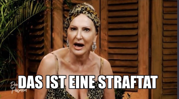 Anja Rützel sur Twitter : "Das ist eine Straftat. Und ich meine das so  ernst, dass ich nicht mal das passende Desiree-Nick-Meme raussuche."