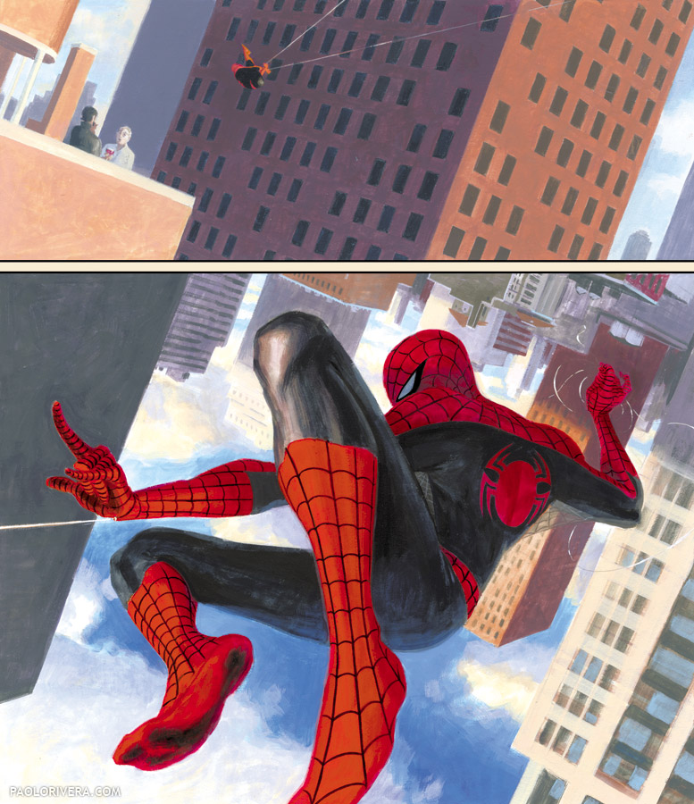 RT @spideymemoir: Spider-Man MYTHOS, a masterpiece by Paul Jenkins & Paolo Rivera! https://t.co/8duUruKFUD