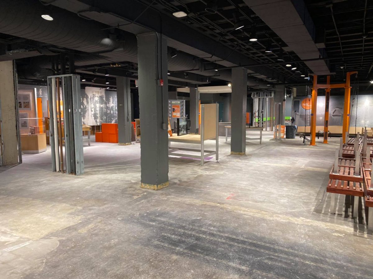 arkmod's tweet image. Yesterday marked one month since the discovery of the flooding that severely damaged our museum. We have shared an update and ways you can provide support at museumofdiscovery.org/30838-2/.