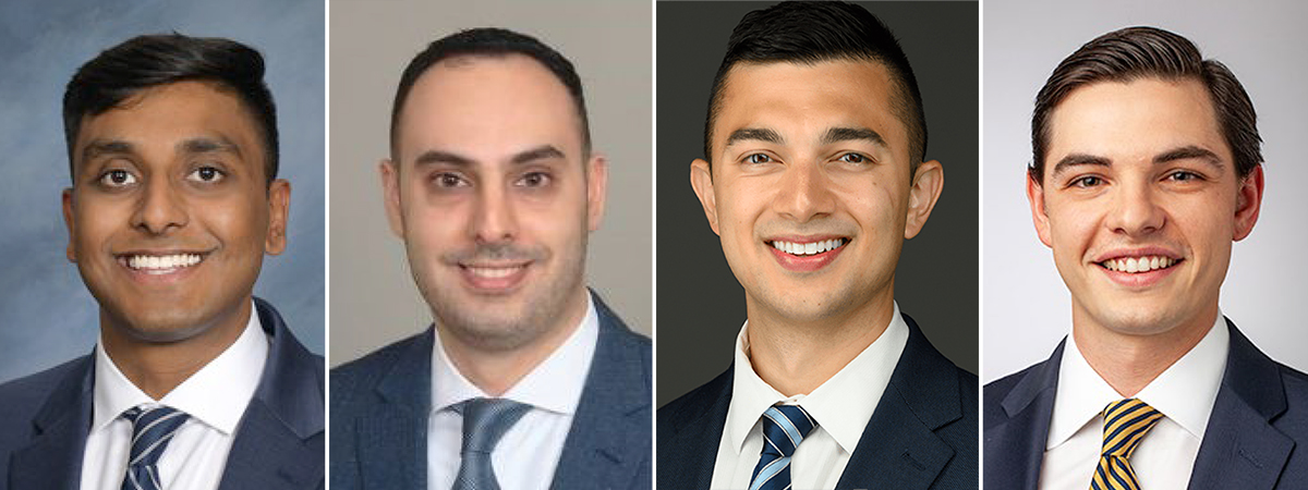 Congratulations to Sharath Anand, Andrew Faramand, Sakibul Huq and Anthony Schulien for matching into the University of Pittsburgh Department of Neurological Surgery residency program. Welcome!
