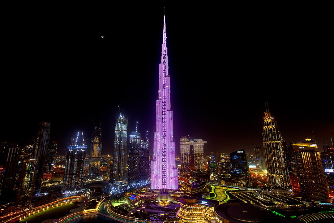 PrettyLittleThing (@officialplt) on Twitter photo PrettyLittleThing x Burj Khalifa 🦄 Watch the Burj Khalifa light up pink to celebrate the launch of our Arabic site 💖 To celebrate we are giving TWENTY followers a ONE HUNDRED POUND PLT voucher 🤑💸
RT & Tweet us using the hashtag #PrettyLittleBurj 🌟
Follow <a href="/OfficialPLT/">PrettyLittleThing</a> ✨ PrettyLittleThing x Burj Khalifa 🦄 Watch the Burj Khalifa light up pink to celebrate the launch of our Arabic site 💖 To celebrate we are giving TWENTY followers a ONE HUNDRED POUND PLT voucher 🤑💸
RT & Tweet us using the hashtag #PrettyLittleBurj 🌟
Follow <a href="/OfficialPLT/">PrettyLittleThing</a> ✨