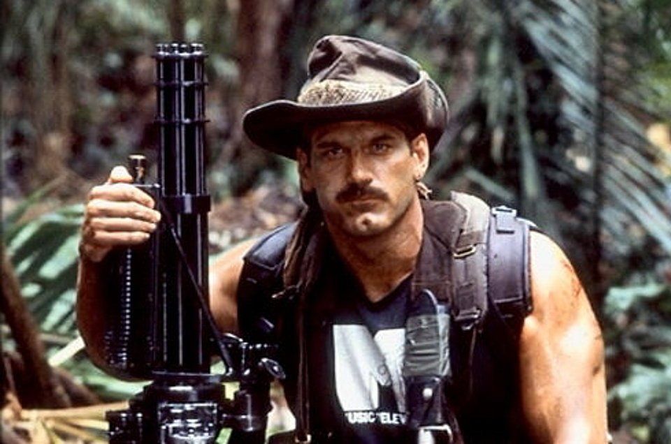 OnlyFilmMedia's tweet photo. #OnlyFilmDebuts:
#JesseVentura made his film debut in #Predator (1987).
Ventura was a real-life Navy SEAL before becoming an actor.
#IAintGotTimeToBleed. https://t.co/j5v1YGcJkR