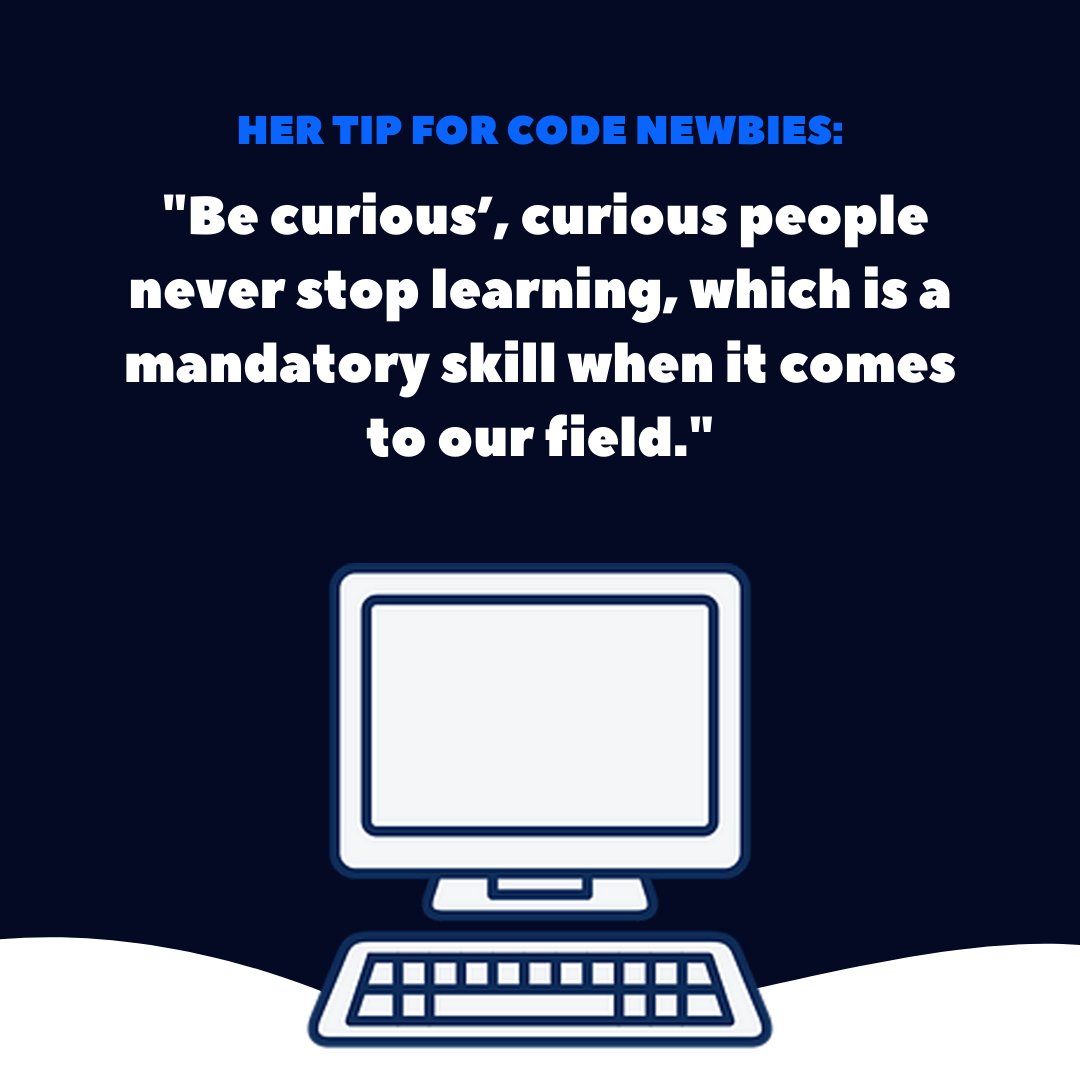 codeschool_book's tweet image. Meet our very first #CodingStudent of the Week: @BendaiaS ! We want to highlight incredible learners making their way in tech! You're amazing Siham!! 👏
Want to submit yourself or a friend? You can do that here: form.jotform.com/20275379758416…