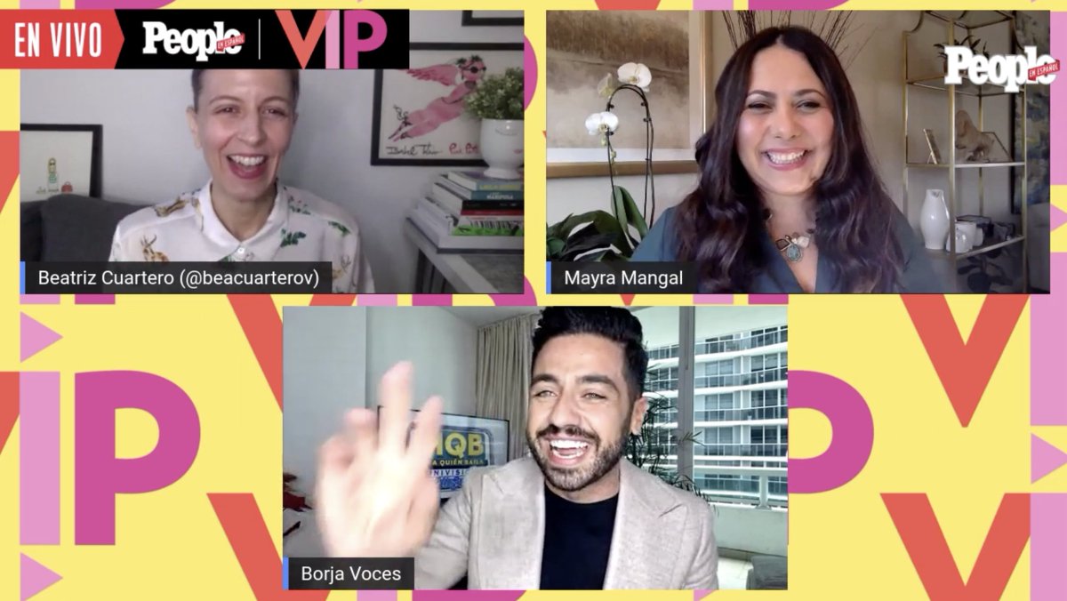 ¡Todo listo! Sintonicen #PeopleVIP esta tarde a las 6:00 PM hora de NYC con <a href="/borjavoces/">Borja Voces</a> y <a href="/tefivalenzuela5/">Tefi valenzuela</a>  👏🏼👏🏼👏🏼 Me acompaña mi querida <a href="/BeaCuartero/">Beatriz Cuartero</a> <a href="/siempremujer/">SM</a> #25Poderosas <a href="/peopleenespanol/">People En Español</a> #FacebookLive
