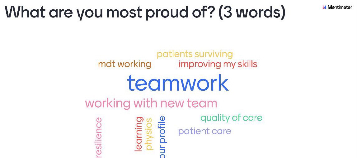 RebeccaMLiv's tweet photo. Feeling humbled, proud, reflective, connected and grateful after our COVID HDU therapy team processing session today. We have ridden the storm together and it’s not over yet. 
#ItsOkayToNotBeOkay #teamwork #COVID19 #NHSheroes 
@Char_Massey @oiAdee @oliviachappers https://t.co/BUAYWrTC6m