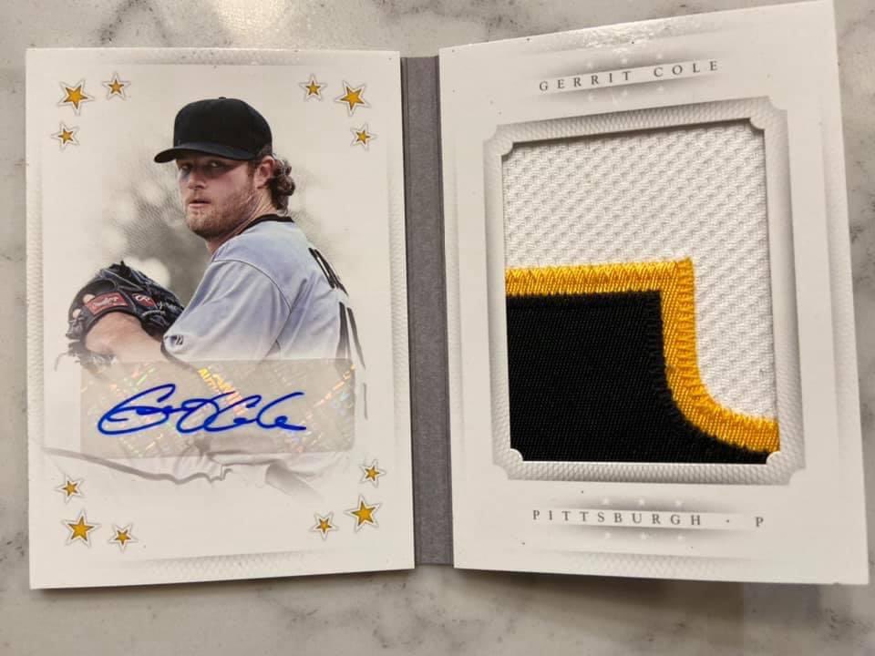 Sharing a card a day from my personal collection.  Card #1 is Gerrit Cole booklet that came from an Etsy grab bag. https://t.co/ysbrkGr6jT