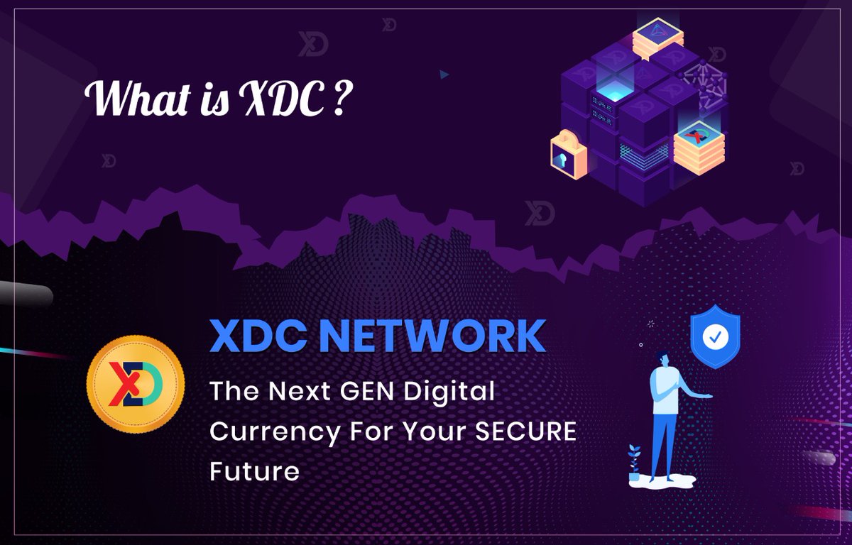 Network_XDC's tweet photo. What is XDC?

The Next GEN Digital currency for your SECURE Future.

https://t.co/PbWltRzMEp https://t.co/LdNXuYuqWH