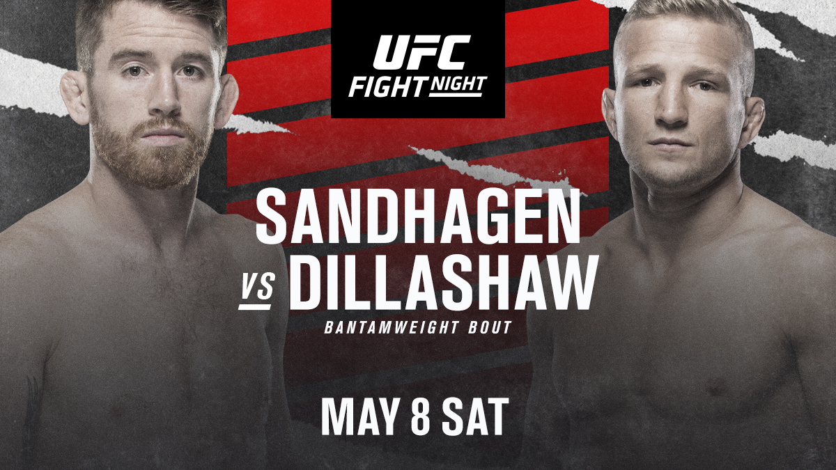 ufc's tweet photo. OFFICIAL: @TJDillashaw is back! 🐍

He makes his return in a potential No. 1 contender bout vs @Cors_Life on May 8. https://t.co/cIDLAQElgR