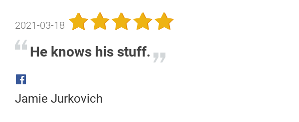 New 5.0-star Review: "Jesse has been specializing in radon Mitigation for seven years. He knows his stuff."