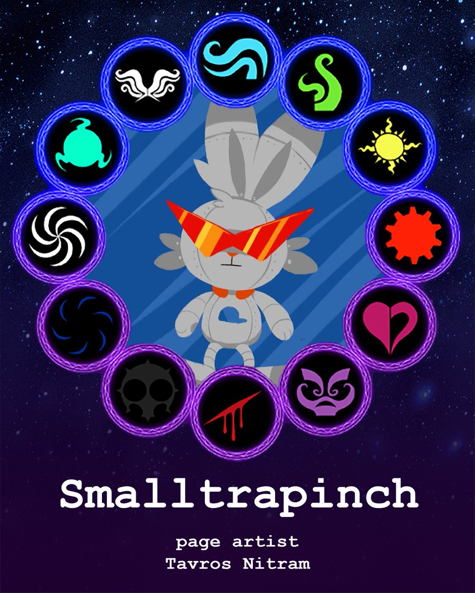 HSanthologies's tweet photo. ⭐FEATURED ZINE ARTIST⭐

⭐Smalltrapinch
@Trapinch2 
@/smalltrapinch on Instagram

--

This is our final featured artist! We have something special for you next week 👀 https://t.co/PIbNqWFLFR