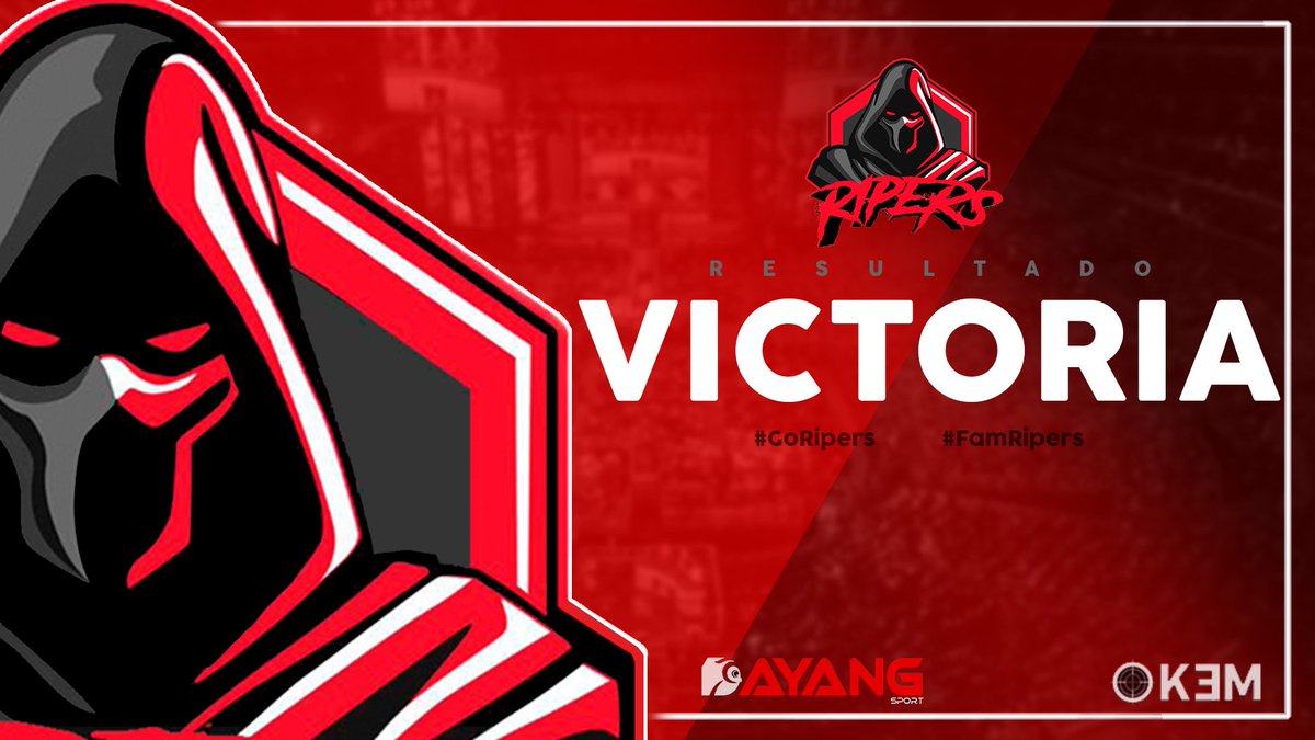 Ripers_Spain's tweet photo. 🔴 VICTORIA 🔴

Nos llevamos la victoria en la Ronda 2 y nos clasificamos para la siguiente ronda.

Será este nuestro clasificatorio?

🏆 | @EGLSpain_
🆚 | @TeamPalomita
2️⃣-1️⃣

Gg al rival 😉

#GoRipers https://t.co/cFp96l7vAm
